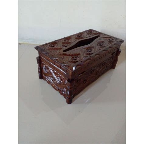 Jual Tempat Tissue Kayu Jati Shopee Indonesia