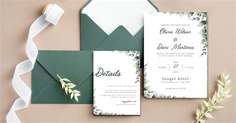 Unique Diy Wedding Invitations