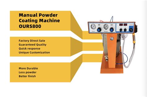 Manual Electrostatic Powder Coating Equipment Paint Spray Machine