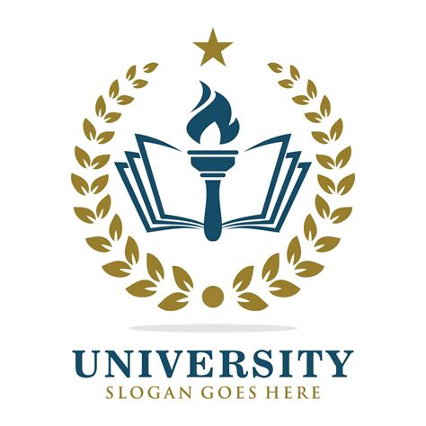University logo design vector illustration 23366456 Vector Art at Vecteezy 