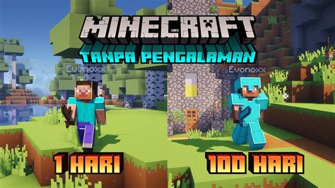 Pemula Bertahan Hidup 100 Hari Di Minecraft YouTube