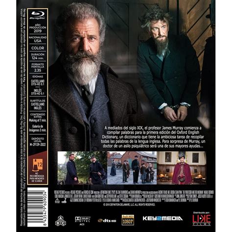 Entre La Razón Y La Locura BLU RAY 2019 The Professor and the Madman