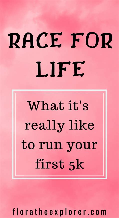 Top Tips For Running Your First 5k Race For Life Race For Life