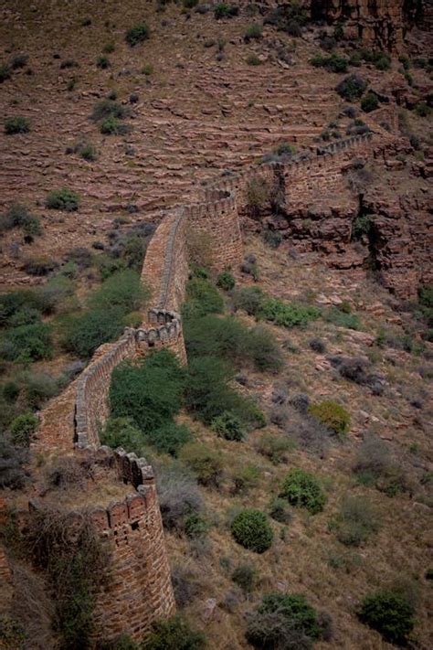 Aerial View of Gandikota Fort Ruins, Jaipur, India · Free Stock Photo