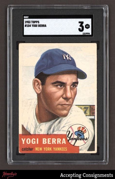 Topps Yogi Berra Sgc Vg Yankees Ebay