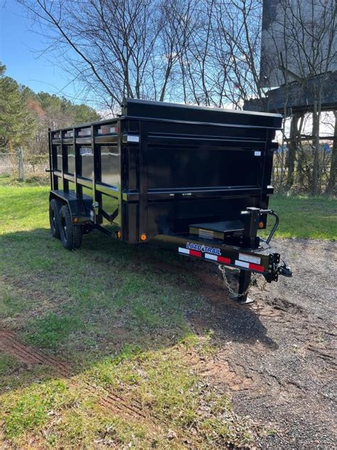 New Load Trail Ft X Ft K Tandem Axle Gooseneck Dump W Ft