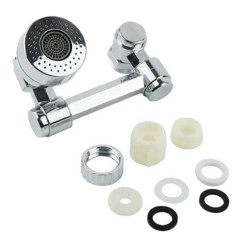 Copper 1080 Swivel Robotic Arm Swivel Extension Faucet Aerator