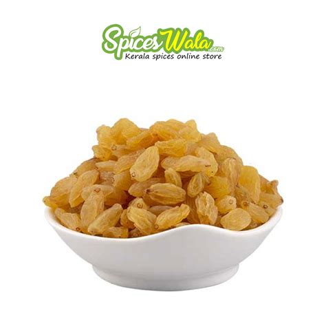 Dry Grapes / Raisins / Kismis - Spices Wala | Kerala Spices Online