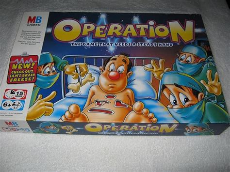 Hasbro Operation Game Uk Toys And Games