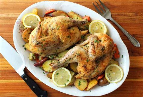 Roasted Lemon Chicken with Vegetables | How To Feed A Loon