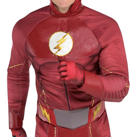 Adult Light Up The Flash Muscle Costume The Flash Tv Show Party City Canada