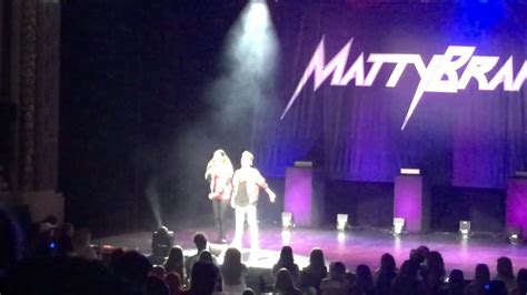 Mattyb concert - YouTube