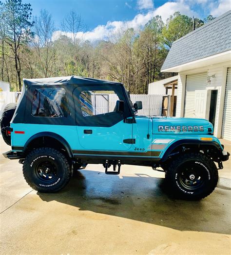 1982 CJ7 Teal CJ Jeep Builders