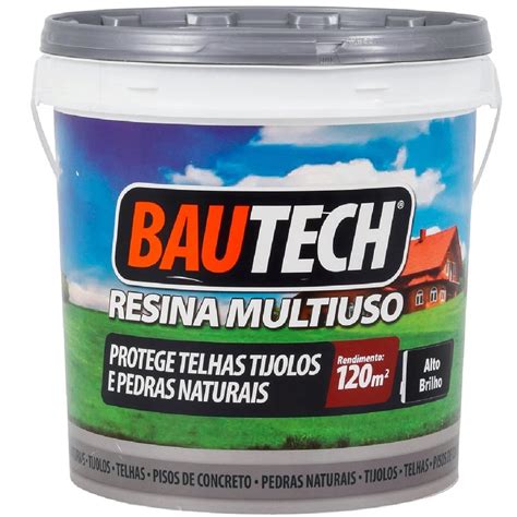 Resina Acrílica Multiuso Alto Brilho 12 Litros 10181 BAUTECH