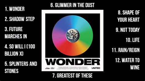 Wonder By Hillsong United Full Album Youtube