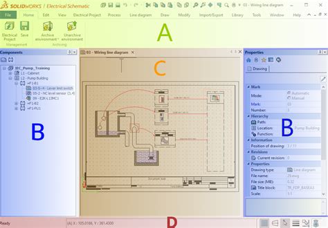 SOLIDWORKS Electrical User Interface - 2024 - SOLIDWORKS Electrical Help