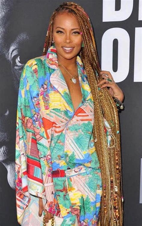 Eva Marcille Box Braids Hairstyles For Black Women Blonde Braids