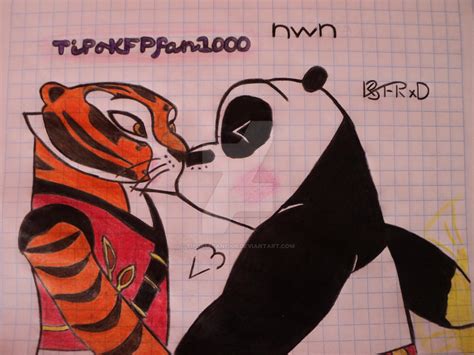 Po and Tigress kiss by TiPoKFPfan1000 on DeviantArt