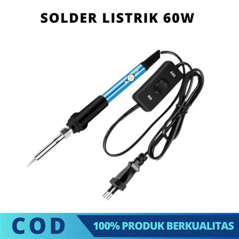 Cod Solder Elektrik Adjustable Temperature V With Switch