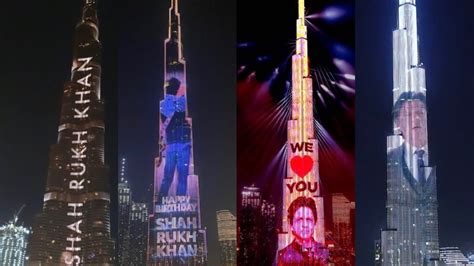 Shah Rukh Khan Features On Burj Khalifa And Fans Are Overjoyed To See