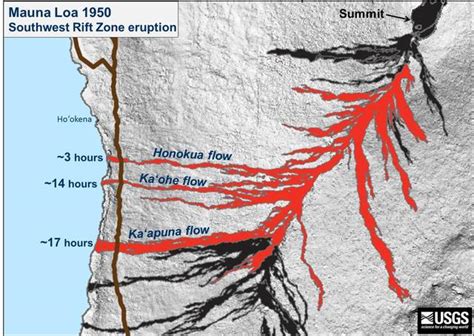 1950 Eruption of Mauna Loa - Hawaiʻi Volcanoes National Park (U.S ...