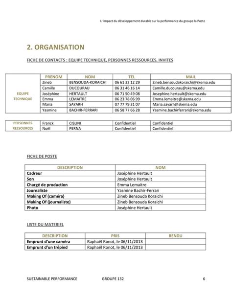 Dossier De Production Groupe 132 Sophia Antipolis PDF