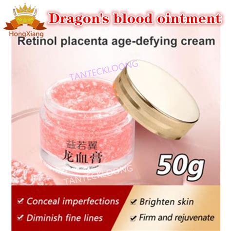 Retinol Placenta Extract Dragon S Blood Cream G Shopee Philippines