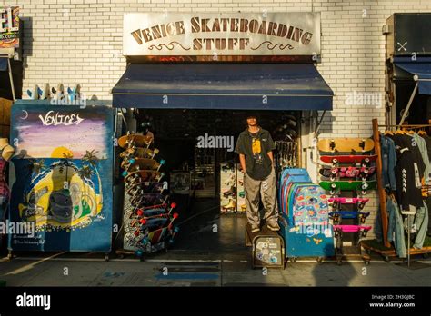 Skateboard Shop Venice Beach Los Angeles California United States