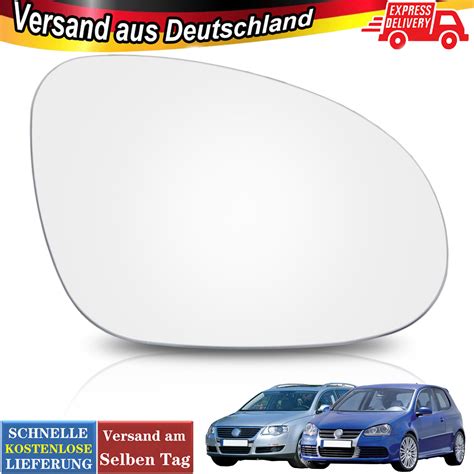 F R Vw Golf K Passat B C Skoda Superb Rechts Spiegelglas