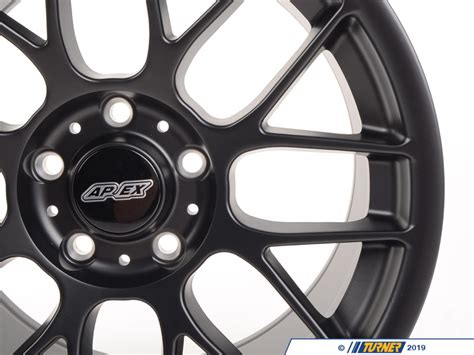 Arc8179et30smbk Apex Arc 8 17x9 Et30 Satin Black Concave Wheel 1655lbs Turner Motorsport