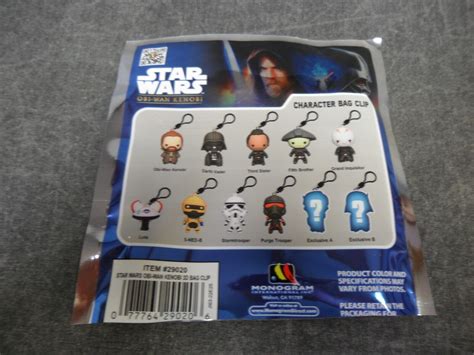 Obi Wan Kenobi New Lola Droid Clip Blind Bag Monogram Star Wars Key