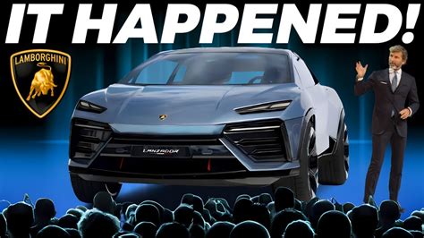 Lamborghini Ceo Reveals All New Lamborghini Lanzador Shocks The