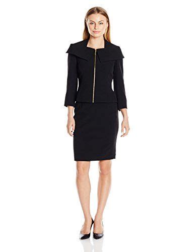 Elegant Tahari By Arthur S Levine Women S Petite Crepe Skirt Suit