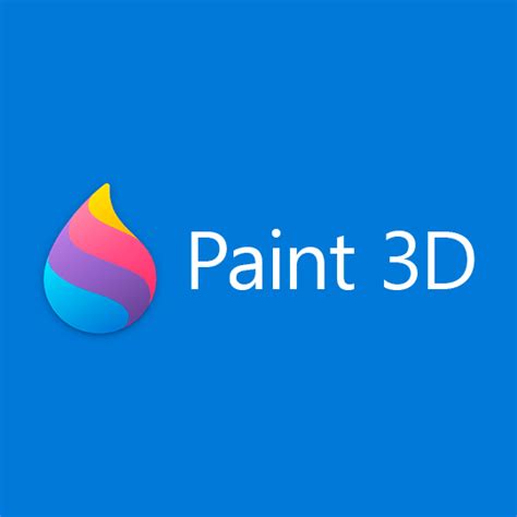 Microsoft Paint 3D Logo