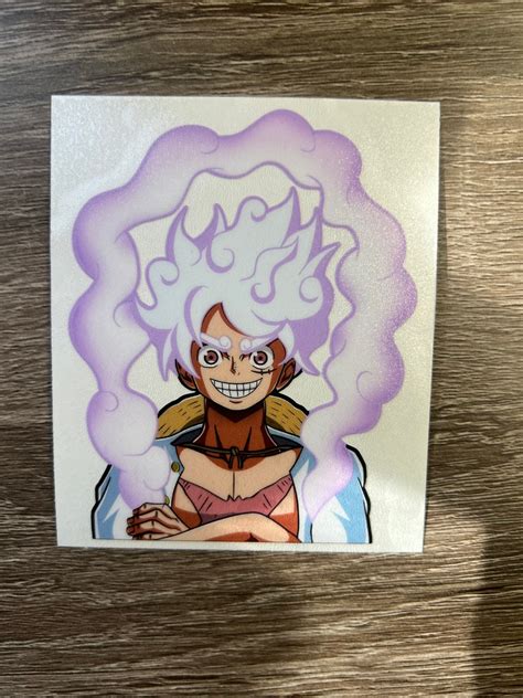 Anime Vinyl Sticker - Etsy