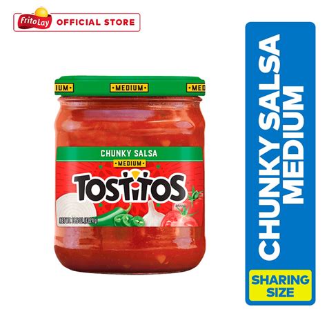 Tostitos Chunky Salsa Medium Dip Oz Shopee Philippines