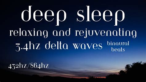 Deep Regenerative Sleep Music 3 4hz Delta Wave Binaural Beats 432hz