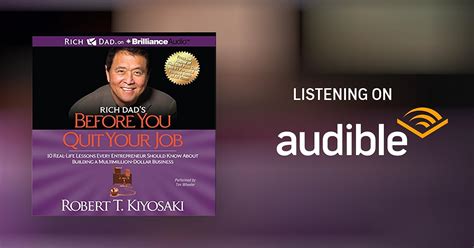 Rich Dads Before You Quit Your Job Audiobook Free With Trial