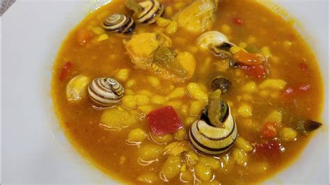 Guiso de Gurullos con conejo y caracoles lo auténtico y delicioso