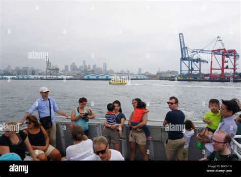 Governors Island ferry in New York City Stock Photo - Alamy