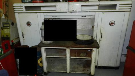 Vintage Service Station Alemite Work Bench Missin