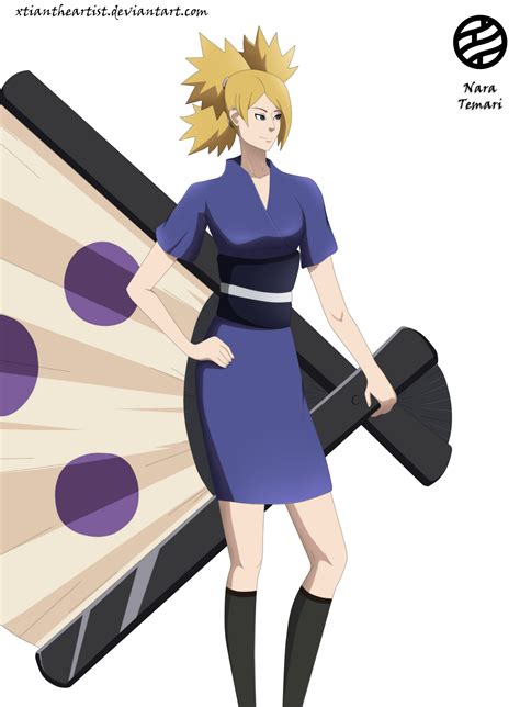 Temari Adult Boruto By Xtiantheartist On Deviantart