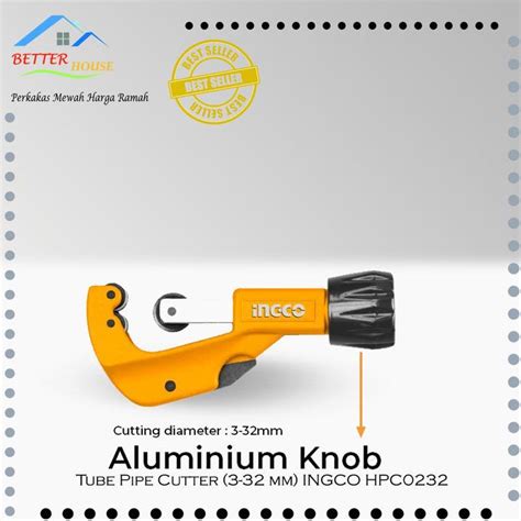 Jual Potong Pipa Ac Tembaga Besi Tube Pipe Cutter Mm Ingco