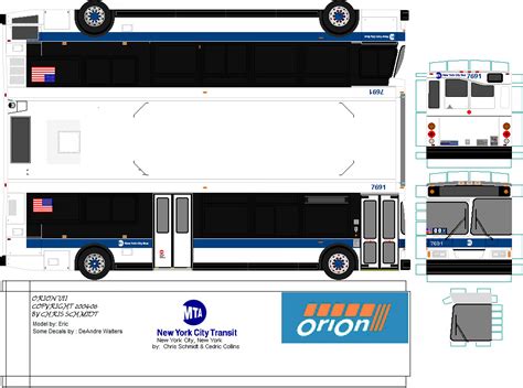 New York City Transit Orion Vii Cng Decaled Blue Jayy Flickr