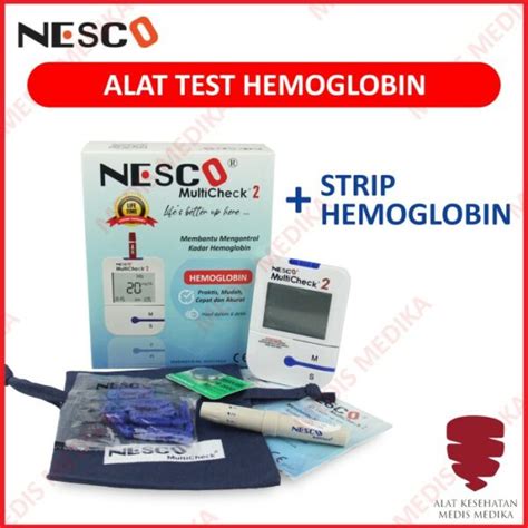 Alat Nesco Test Hemoglobin Cek Hb Tes Ukur Hemo Darah Putih Kesehatan