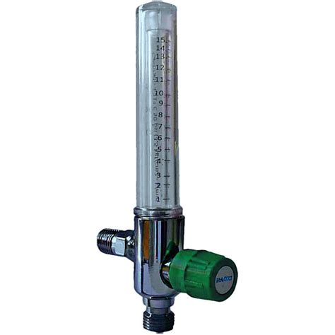 Fluxômetro Para Rede De Oxigênio Haoxi Fl2414 - 0 A 15 Lpm - Rosca