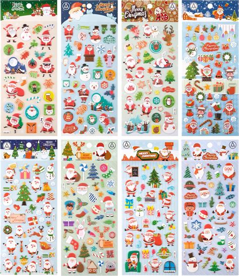 Bl Tter D Weihnachtssticker Aufkleber Weihnachten Sticker F R Kinder