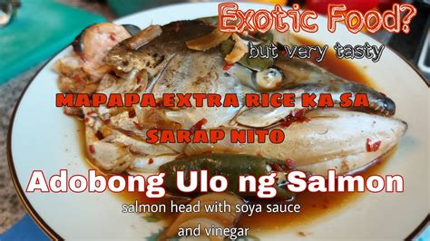 Paano Magluto Ng Adobong Ulo Ng Salmon Na Masarap At Hindi Malansa