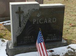 Laura B Picard M Morial Find A Grave