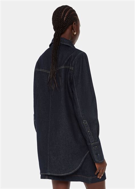 Dark Denim Ultimate Denim Shirt Whistles